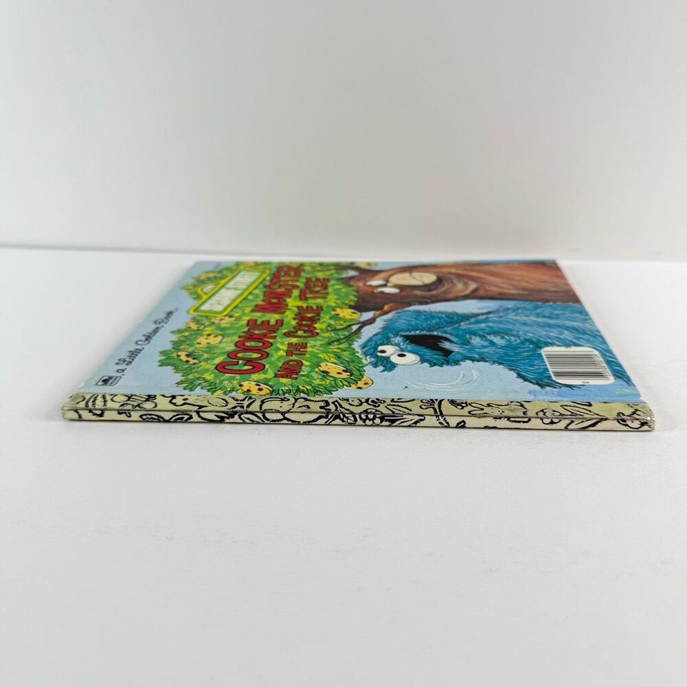 2/$6 Sesame Street Cookie Monster and the Cookie Tree book, Little Golden (HC) - Picture 9 of 12